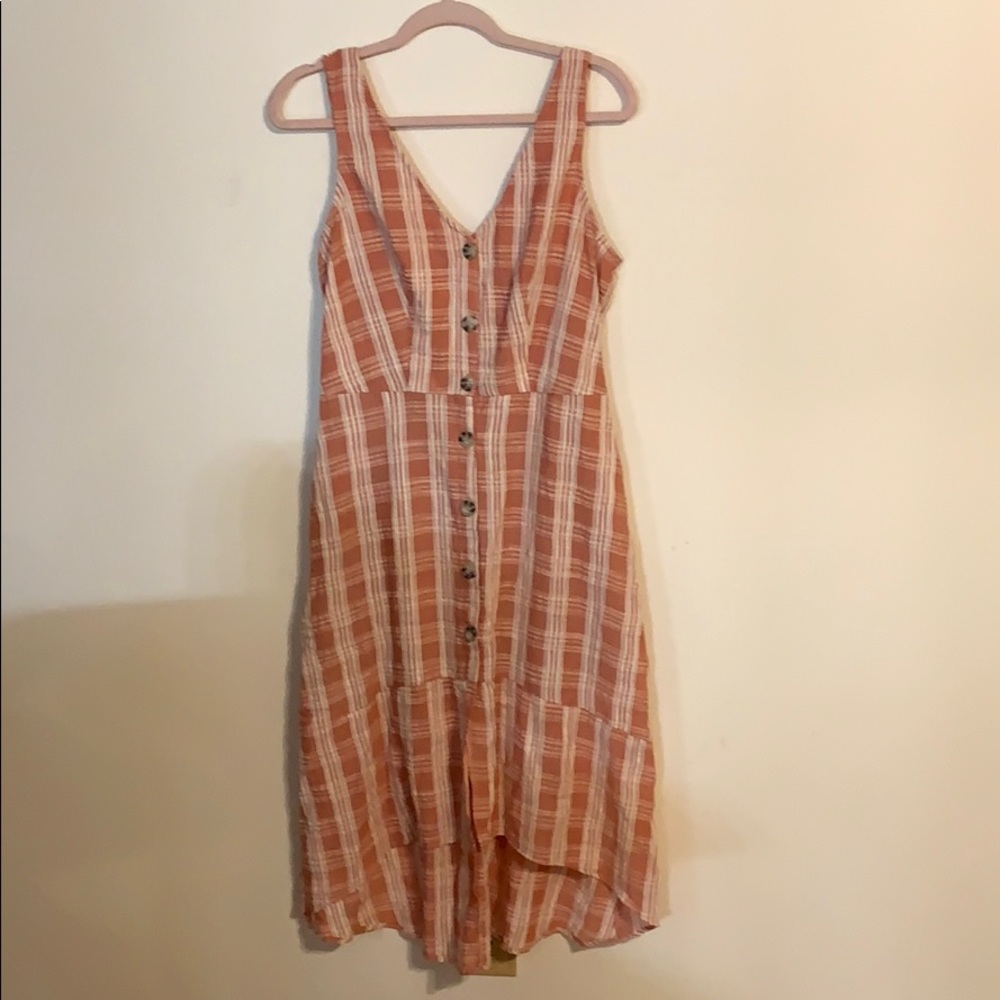 SUMMER CLEARANCE brand new plaid maurices dress